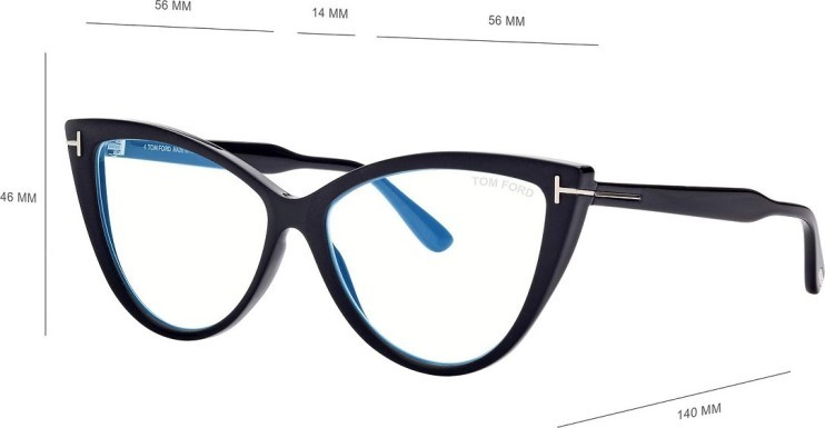 Оправа Оправа Tom Ford FT5843-B 005 56