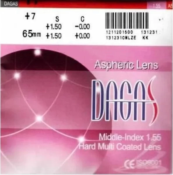 Dagas 1.55 AS HMC UV-400